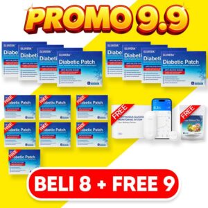 PAKEJ REPEAT JIMAT MERDEKA ( 15 KOTAK GLUVERA + 1 GLUVERA TEA + 1 GCM )